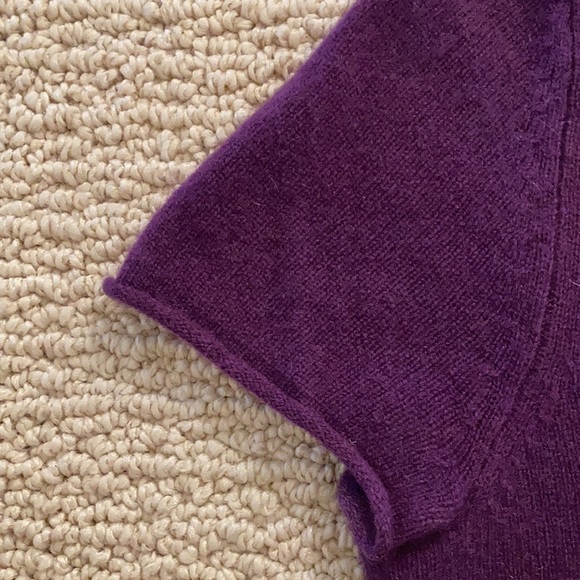 Purple Cashmere Top - Picture 3 of 3